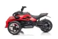 Preview: Elektro Kindermotorrad, Dreirad, 12V7A, 2 Motoren, MP3 + Leder, Mod.118